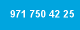 971 750 42 25